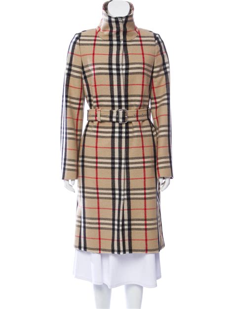 burberry coats plaid|burberry wool coat outlet.